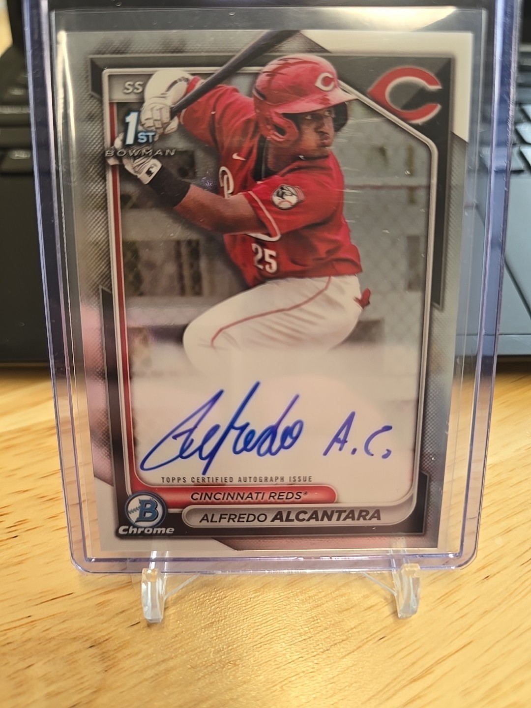 2024 Bowman Chrome - Prospect Autographs Alfredo Alcantara #CPA-AA (AU, RC)