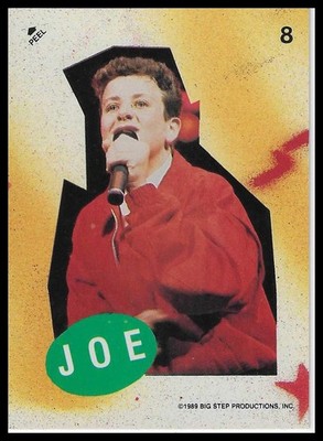 1989 Topps New Kids on the Block Stickers #8 Joe