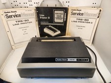 Radio Shack Tandy TRS-80 Line Printer II Model 730-1 Untested, Powers On See Vid