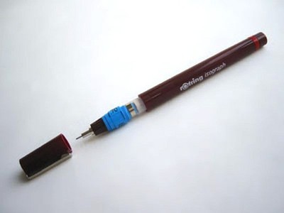 rotring Tuschefüller isograph mit Zeichenkegel 0,7 mm NEU 0,7mm