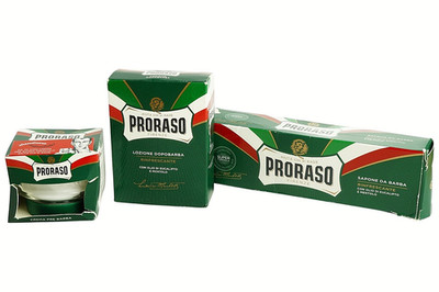PRORASO Rasur Set 3-teilig