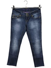 ONLY Hüftjeans Damen Jeans Gr. DE 38 blau Casual-Look