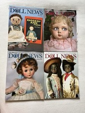 Doll News, Official Journal of the United Federation of Doll Clubs LOT of 4.