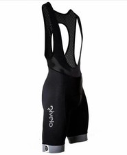 Rivelo Mens Honister Bib Shorts (Black/Charcoal)