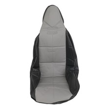 1950-1979 Vw Beetle Super Beetle High Back Poly Seat Cover Gray Black Drawstring