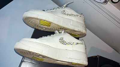 Nike Air Force 1 Pixel SE Women's Leopard Animal Print Leather DH9632-101