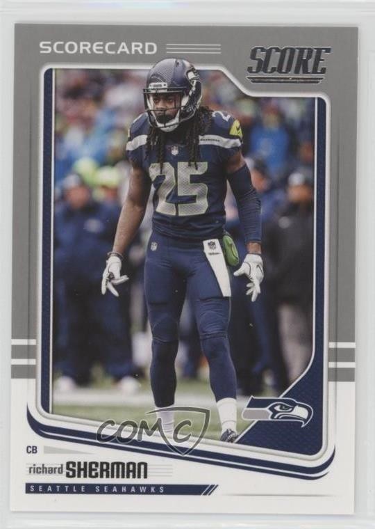 2018 Score Scorecard Richard Sherman #291 0x1
