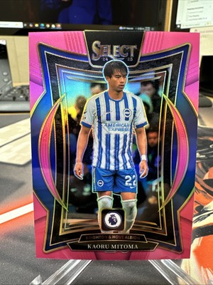 2024-25 Panini Select Premier League Kaoru Mitoma Pink Prizm 59/99