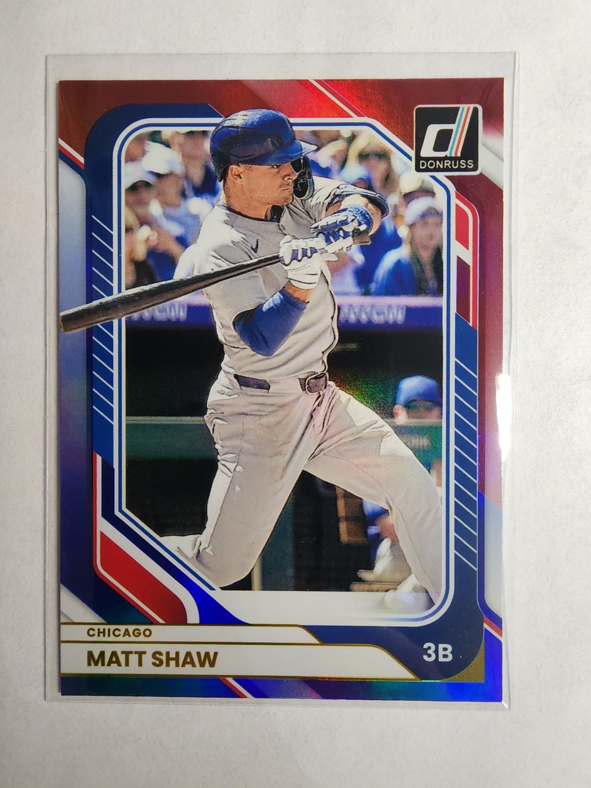 2026 Panini Donruss - Matt Shaw #28 Red & Blue