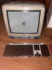Vintage Apple iMac G3/400 Translucent Indigo All In One Computer