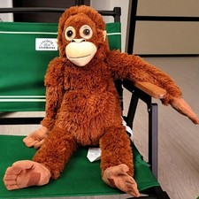 Orangutan Djungeskog Monkey Brown 26 inch Ikea Plush 10402841 104.028.41
