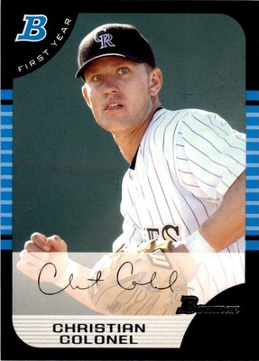 2004 BOWMAN* CHRISTIAN COLONEL COLORADO ROCKIES #295