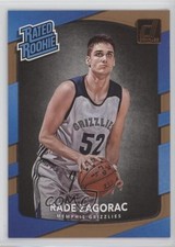 2017-18 Panini Donruss Rated Rookies Rade Zagorac #155 09s9