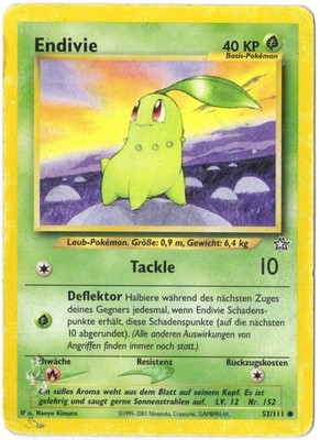 Endivie 53/111 | NG | DE | COMMON | POOR | Pokémon | TCG