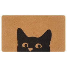 Door Mat Outdoor Indoor Welcome Mats, Cute Cat Front Doormat, Non Slip Durabl...