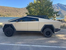 Cybertruck DIY PreCut Paint Protection Film Wrap Color Change Matte Desert Tan