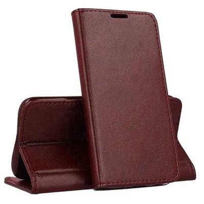 FÜR HONOR X7D - SKIN BOOK Hülle Tasche Schutz Handy Cover Etui Case WEINROT
