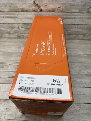 Protexis PI Surgical Gloves Cardinal Health 1 CASE 200 Pair Size: 6.5 *SEE DATE* - Picture 4 of 7