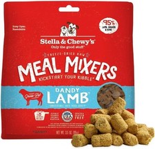 Stella  Chewy's Freeze-Dried Raw Lamb Meal Mixers- Dog Food Topper and Mixer