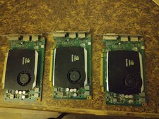 LOT OF 3 NVIDIA Quadro FX 580 512MB GDDR3 DVI Dual DP Video Graphics GPU