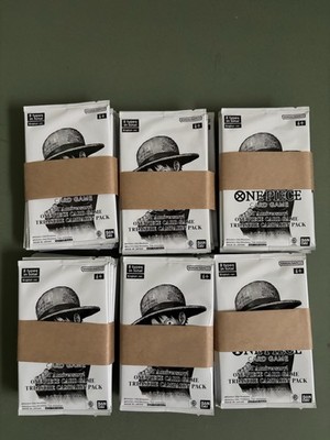 3rd Anniversary One Piece Treasure Campaign Pack English Op13 Sealed 6 X 12 Pack