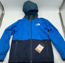 The North Face Boy's Antora Triclimate WP Layered Jacket-Blue-Size: M 10/12