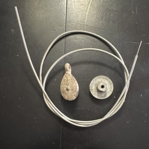 Cable Pulley Throttle Cable And 2 1:8” Belt Pulley With 1/4” Bore