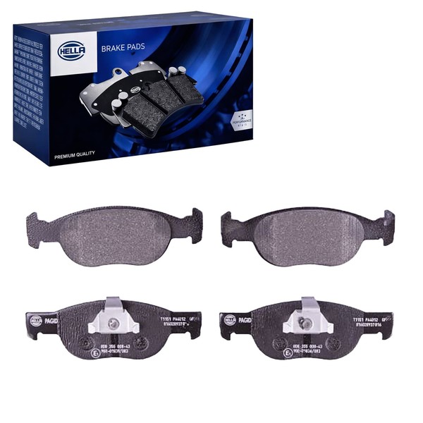 Hella BremsbelÄGe Vorne Passend FüR Fiat Punto Lancia Y | 8DB 355 008-431-image