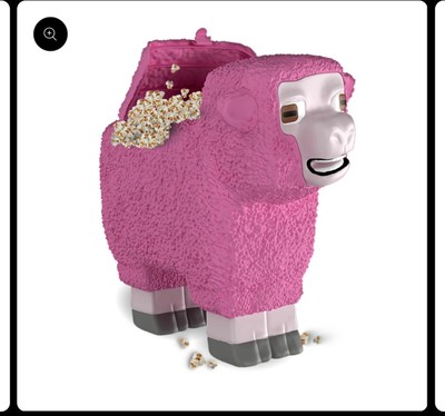 Minecraft Movie Limited Edition Sheep Popcorn Bucket, Sold Out At
