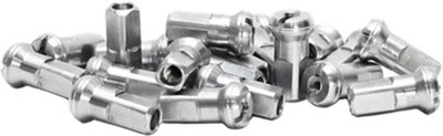 Dubya 98-612 Spoke Nipples Silver