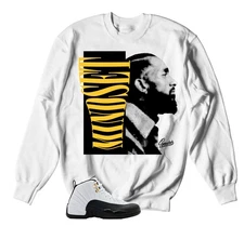 Sweater To Match Retro 12 Taxi AJ12  Sneaker Outfit - Mindset Sweatshirt