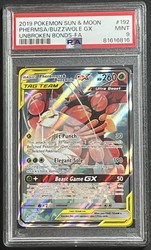 Pheromosa & Buzzwole GX 192/214 Unbroken Bonds Alternate Full Art