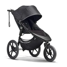 Baby Jogger Summit X3 3-Wheel Jogging Stroller with Hand Brake, Black