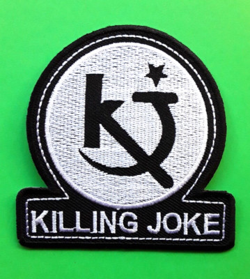 KILLING JOKE PUNK BESTICKTES EISEN ODER NÄHEN AUFNÄHER