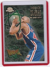 1995-96 SkyBox Premium Atomic Basketball Card #A9 Derrick Coleman - Nets