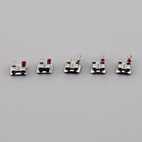 10 Packs Dental Orthodontic Brackets Braces Metal Standard Roth.022 Hooks 345 - Picture 17 of 20