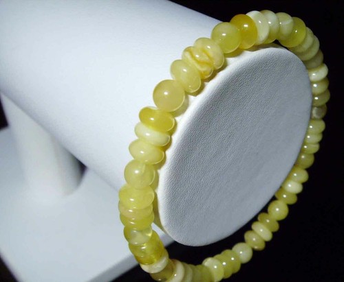 Bernstein Perlen Armband Stretch Natur Kleine Größe Echt Bernstein Armband - Bild 3 von 6
