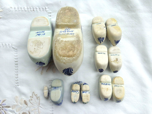 DUTCH CLOGS - CERAMIC - DELFT JOBLOT - Picture 2 of 4