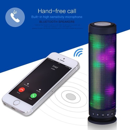 Wireless Bluetooth LED Light Stereo Loud 20W Speaker For iPhone Samsung LG ipad - Picture 8 of 9