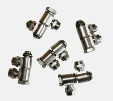 Tire Changer Machine 1/8 Thread Hollow Trachea Air Valve Metal Connector 6mm/8mm