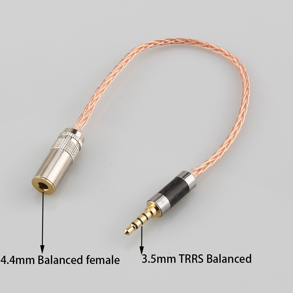 TRRS Male to Female Balanced Adapter Cores OCC