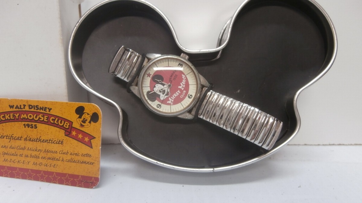 1955 Disney Mickey Mouse Club Anniversary Watch 1955 Mickey Mouse Watch - Etsy Canada main image 3