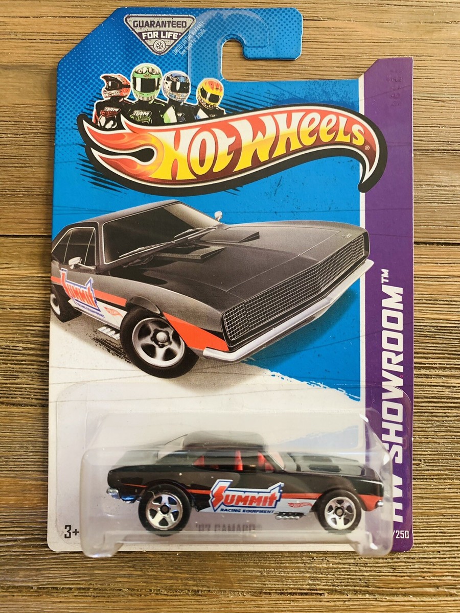 ホットウィール　67 CAMARO レア Hot Wheels '67 Camaro Lime Green 1:64 Scale Hood Opens On