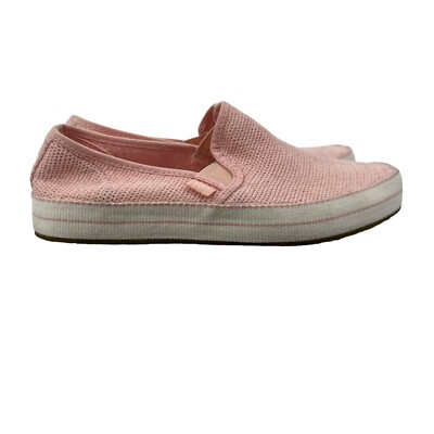 UGG Women Pink Bren Slip On Cotton Mesh Plush Terrycloth
