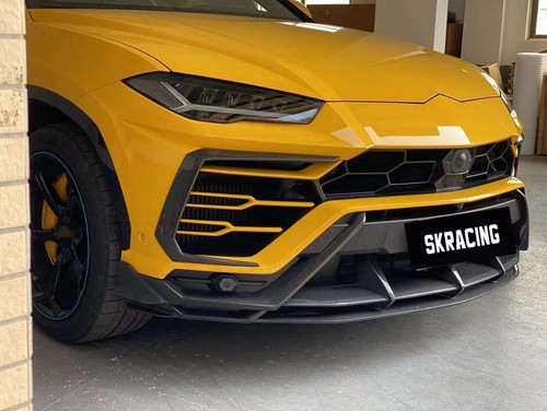 For Lamborghini URUS 18-22 Real Carbon Upgrade Bodykit Front Hood Bumper Spoiler - Picture 17 of 24