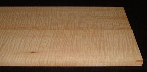 2 bds, 3/4+x5-3/4+x35 4/4 Figured Tiger Curly Maple Lumber Board, M-333 - 第 3/6 張圖片