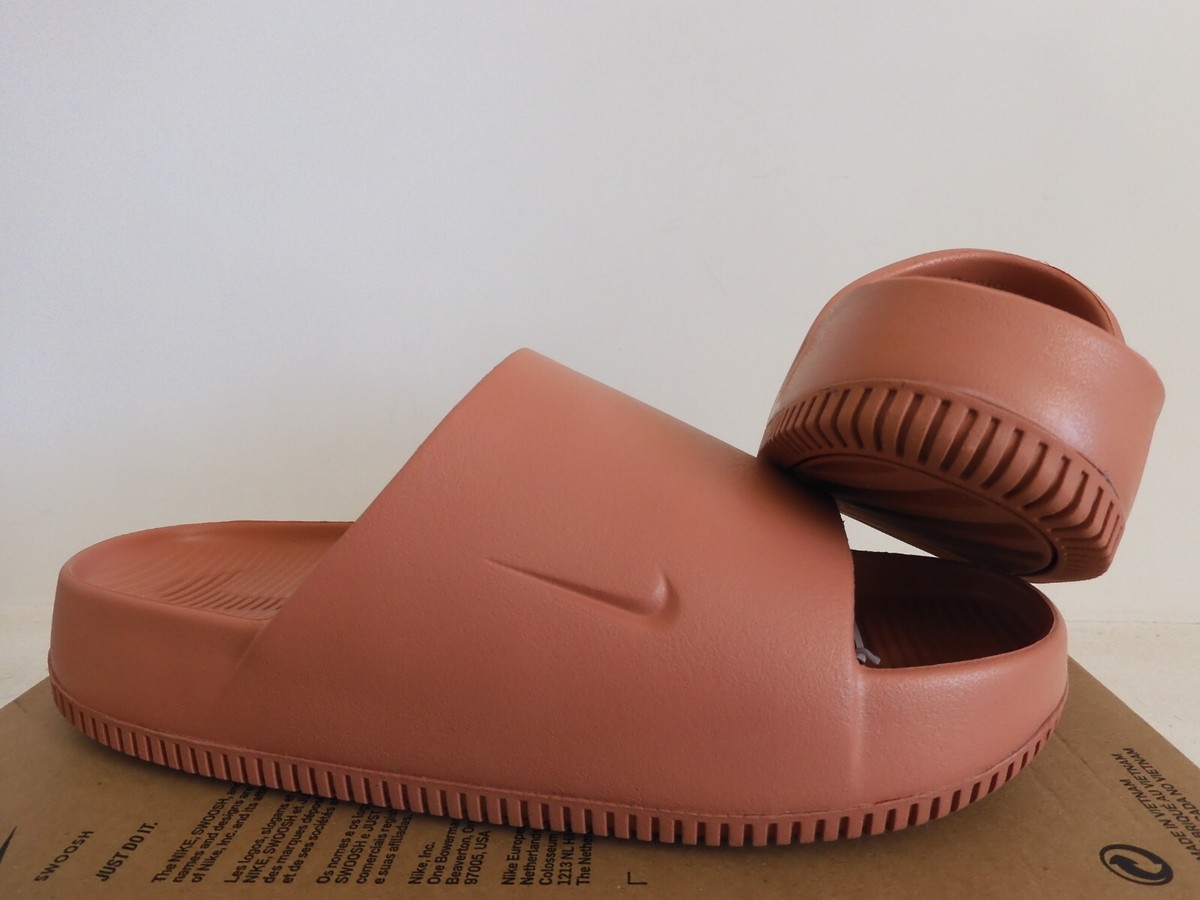 Nike Calm Slide / Sandals Terra Blush-Terra Blush Womens Sz