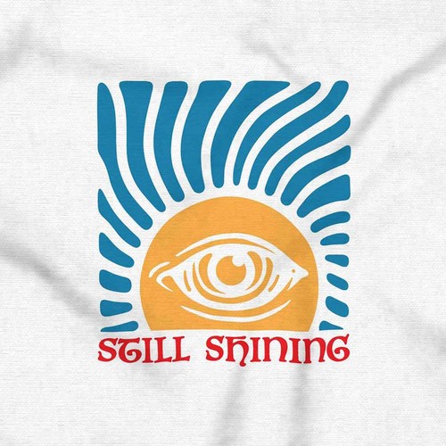 Retro All Seeing Eyes Still Shining Saying Youth Crewneck T Shirts Boy or Girl - Picture 2 of 7