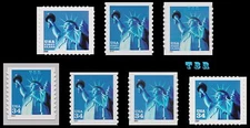 34c Statue of Liberty 3451 3452 3453 3466 3476 3477 3485 Set of 7 MNH - Buy Now