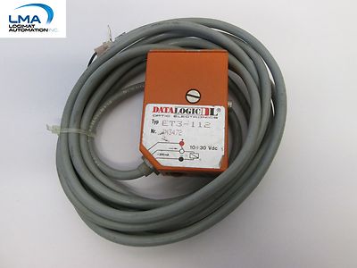 DATA LOGIC ET3-112 PHOTOELECTRIC SENSOR 10-30 VDC